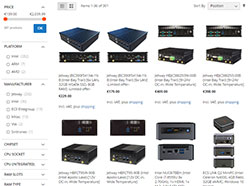 Über 300 MiniPC Barebones