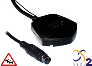 PDA/PC GPS Receiver (Sirf 2 chipset) with RDS/TMC (for external aerial) [<b>REMNANT</b>]